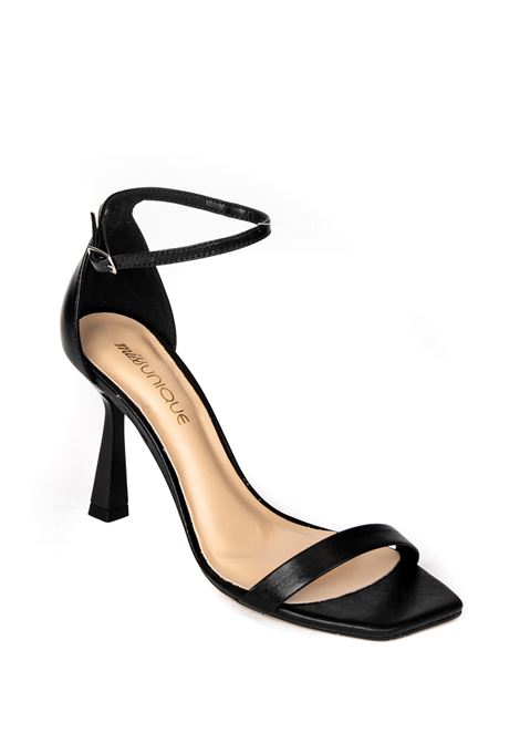 Black buckle sandal MISS UNIQUE | 2086CVENETO-PRETO